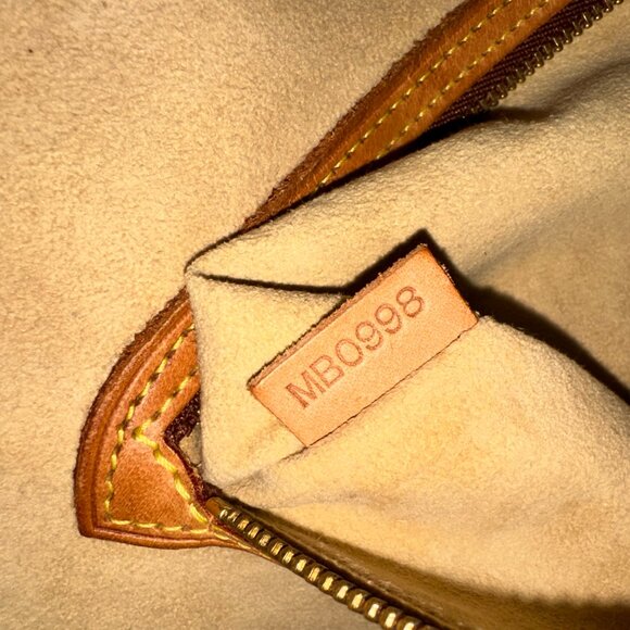 Louis Vuitton Monogram Babylone Tote Bag  Vintage Good MB0998 - Picture 15 of 16